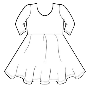 Nostalgic Santas | DBP Twirl Dress