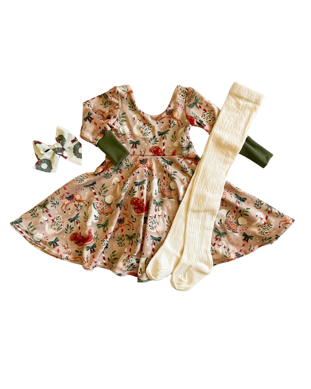 Christmas Carousel | DBP Twirl Dress
