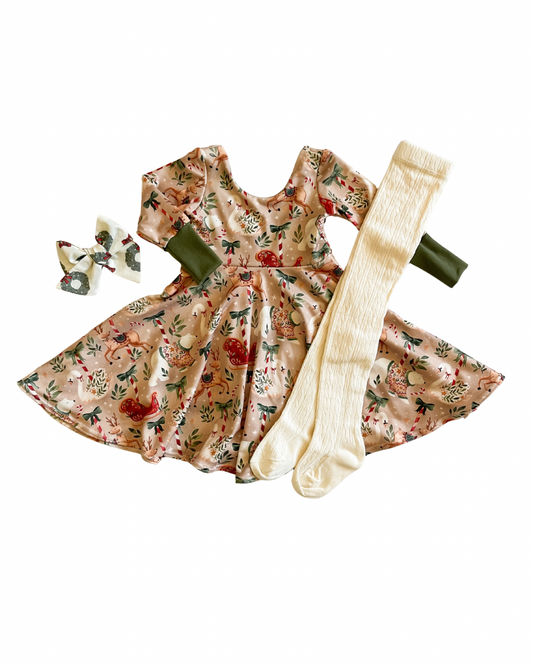 Christmas Carousel | DBP Twirl Dress