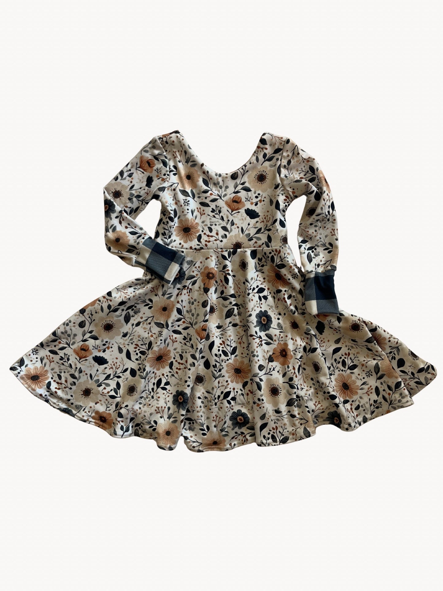 Autumn Indigo | Twirl Dress