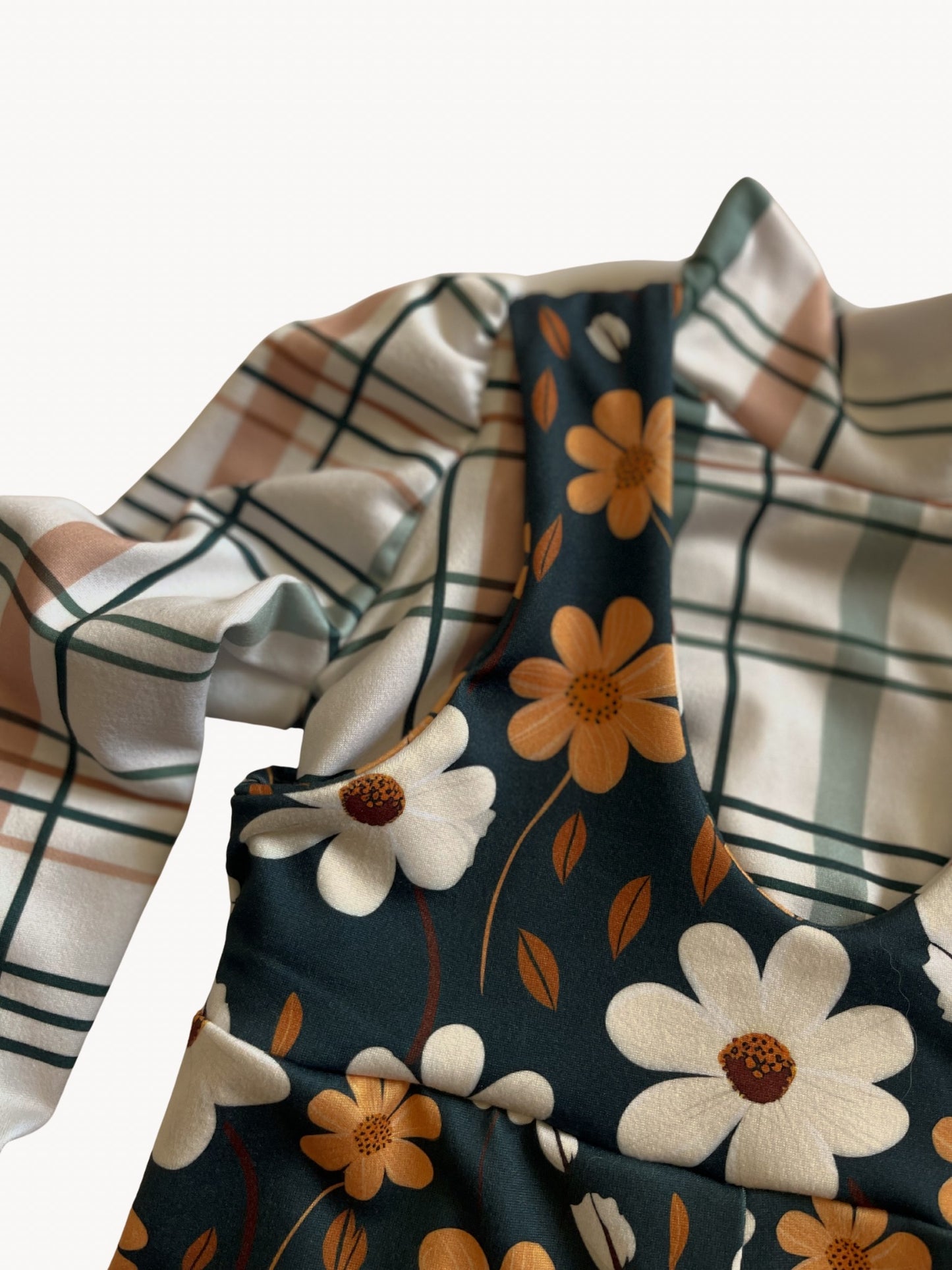 Boho Blossom | Bell Bottom Pinafore