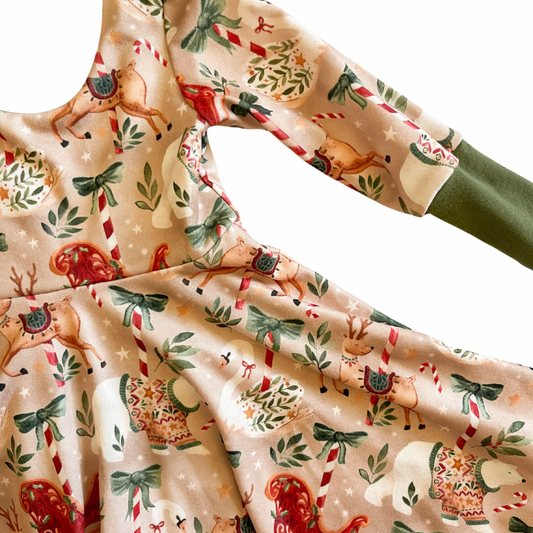 Christmas Carousel | DBP Twirl Dress