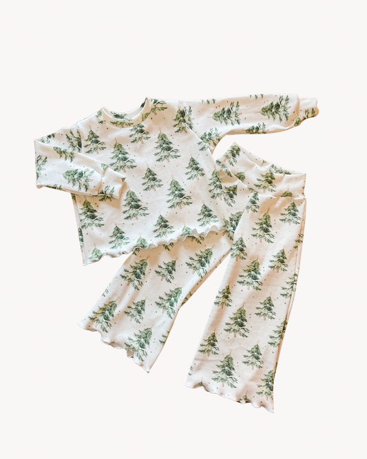 Frosted Pines | Organic 2x1 American-Milled Rib Set