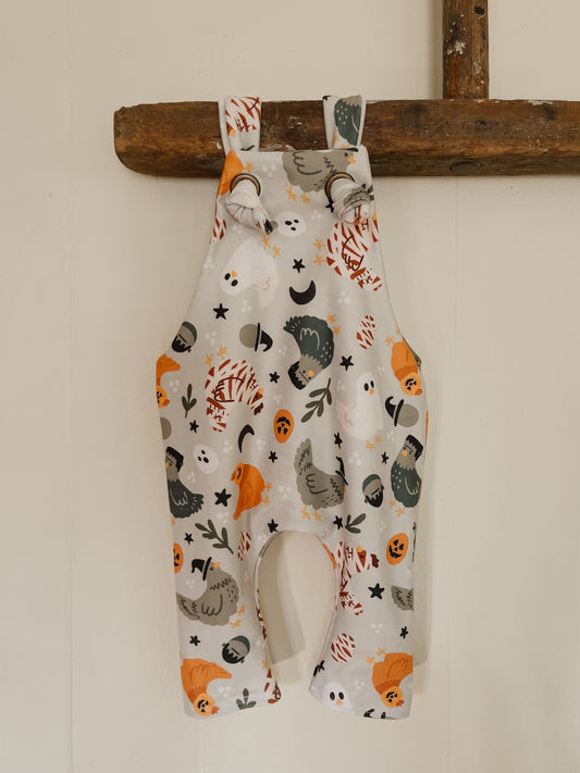 Spooky Chickens | Overalls