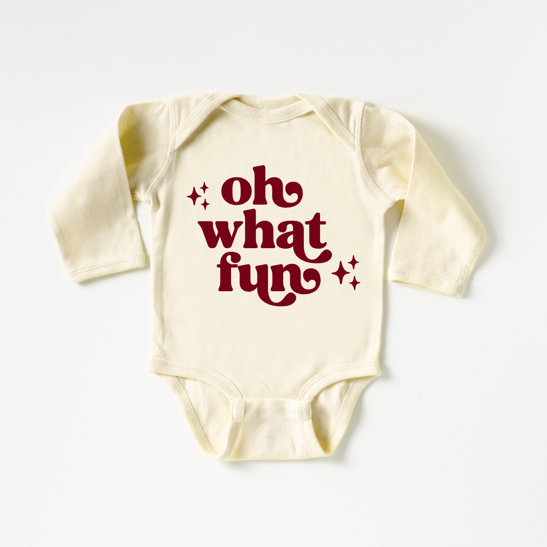 Long Sleeved Holiday Onesies