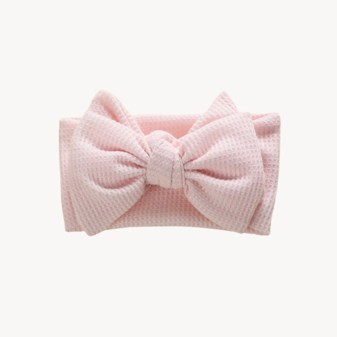 Chunky Waffle Bow Headband | Ballet