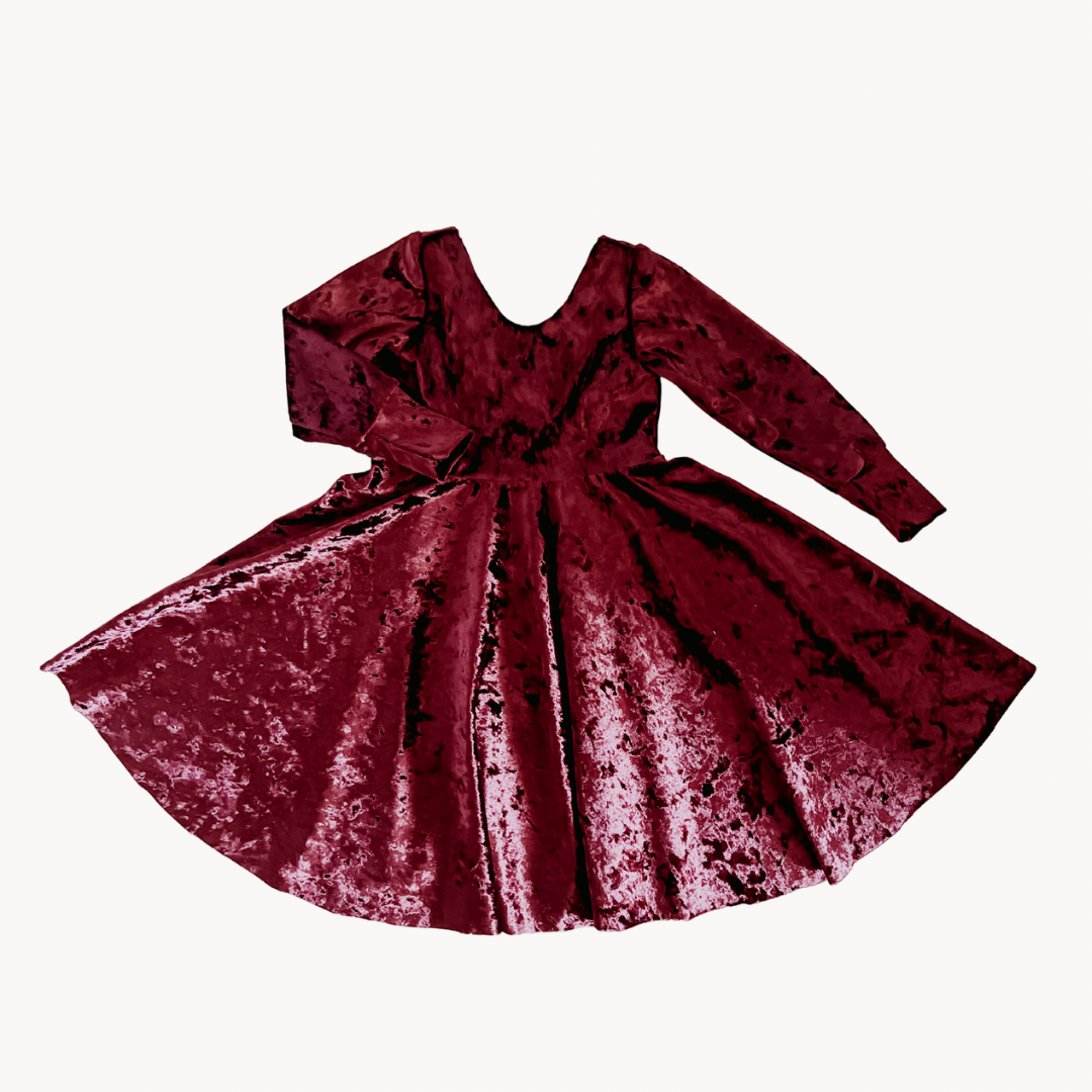 Crushed Velvet Holiday Dresses