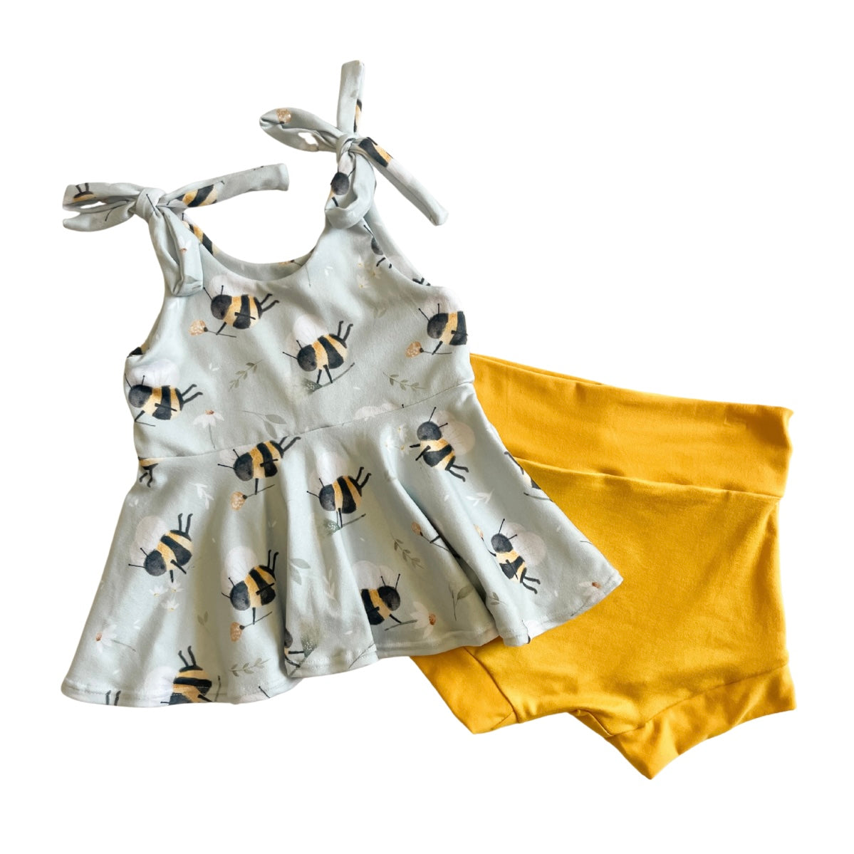 Effi The Flower Bee | Tie Top Set