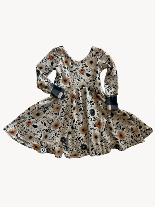 Autumn Indigo | Twirl Dress