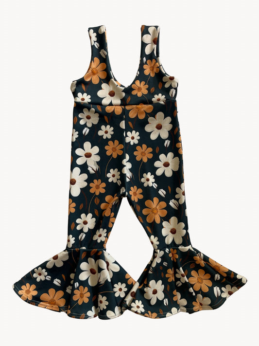 Boho Blossom | Bell Bottom Pinafore