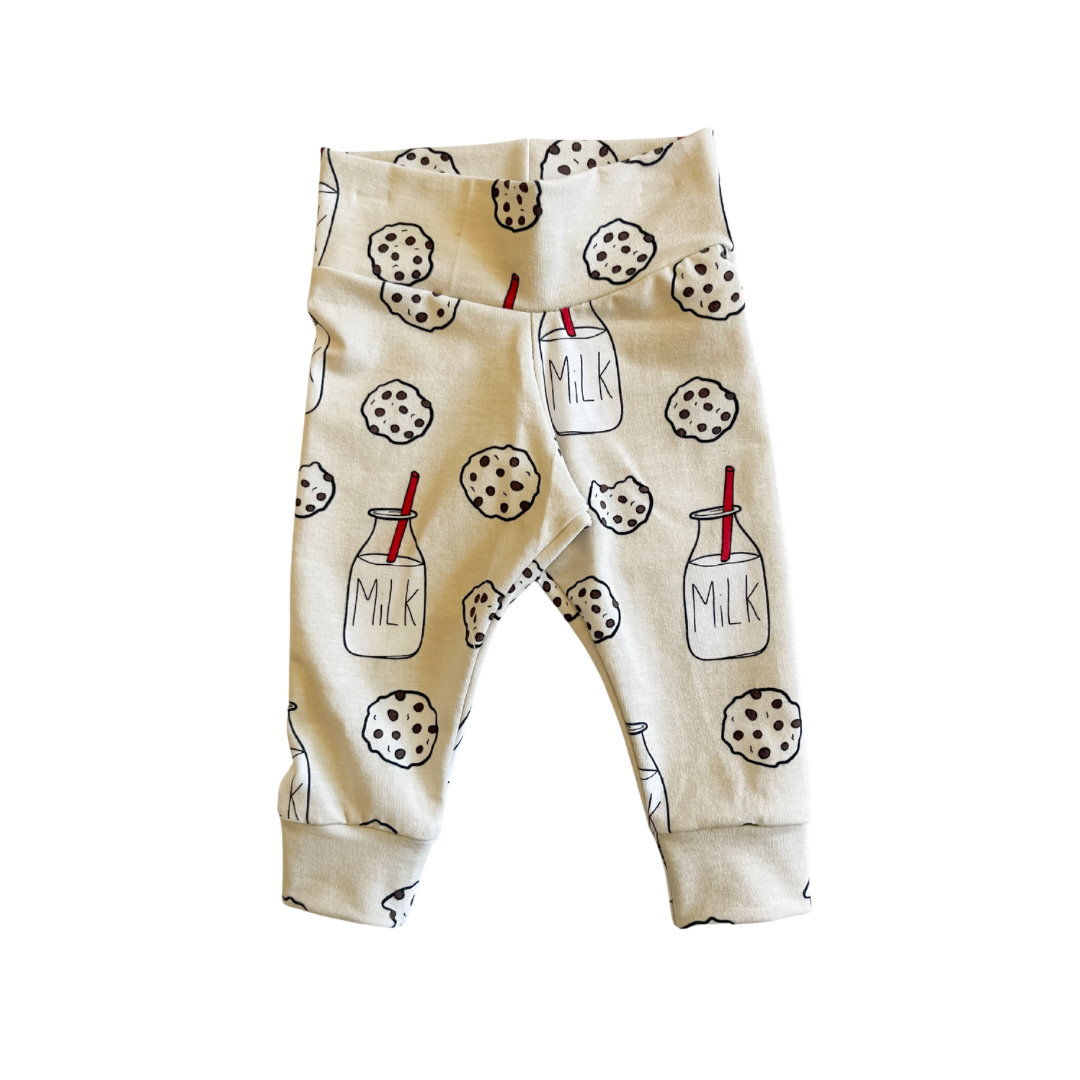 Milk & Cookies | Organic Cotton Leggings