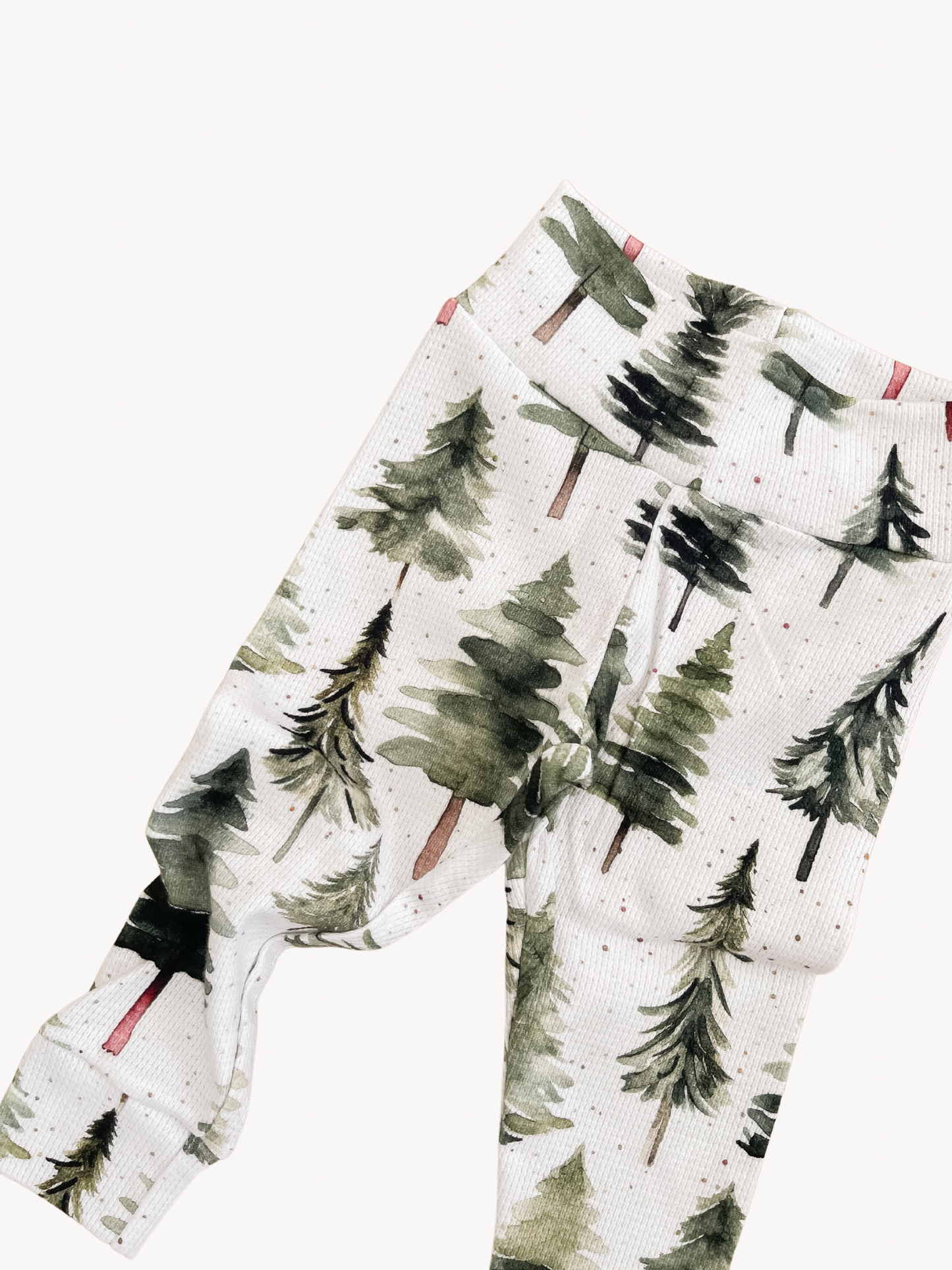 Winter Forest | Waffle Knit Leggings