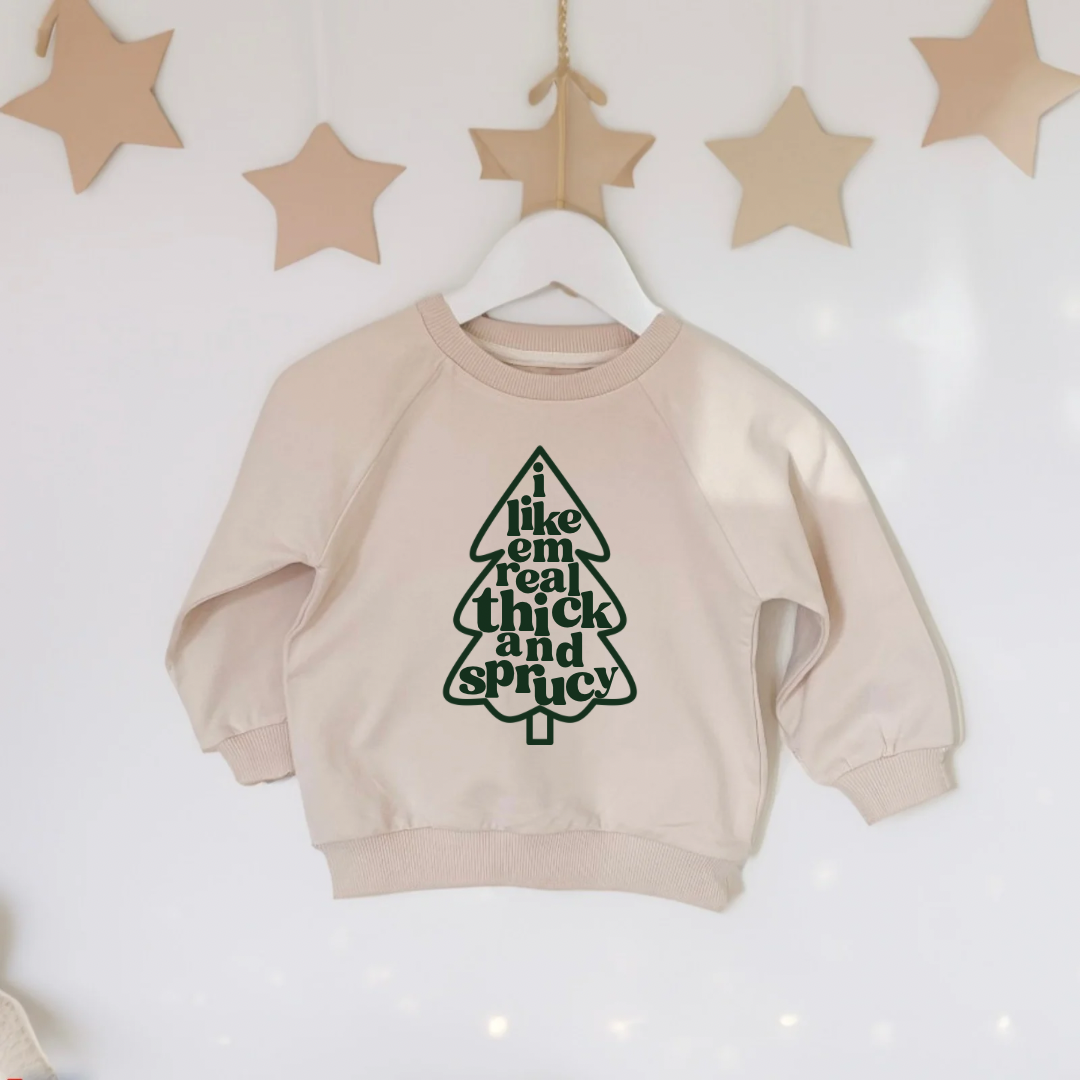 Organic Cotton Holiday Crewneck Pullovers