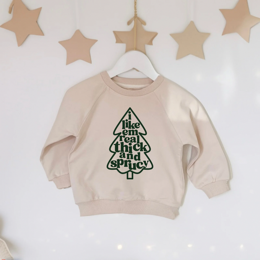 Organic Cotton Holiday Crewneck Pullovers