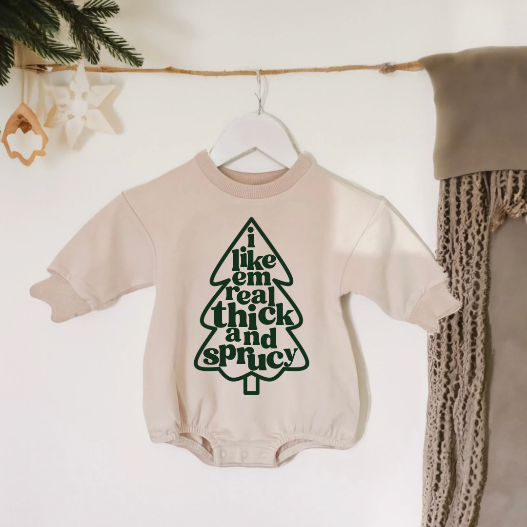 Organic Cotton Holiday Rompers