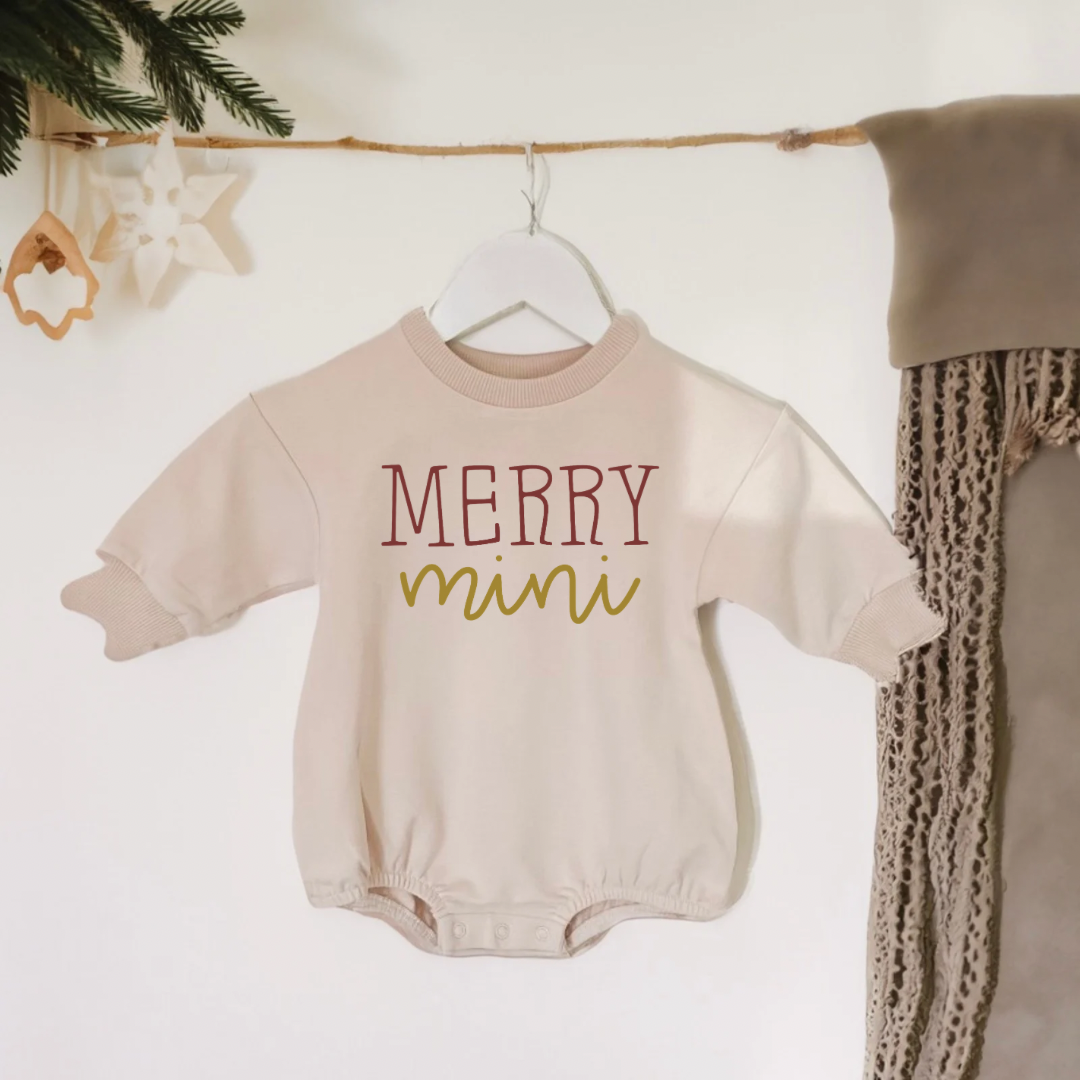 Organic Cotton Holiday Rompers