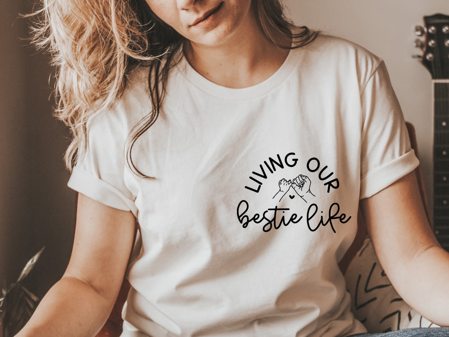 Living Our Bestie Life | Adult Tee