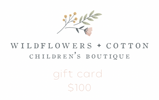 Wildflowers + Cotton Gift Card