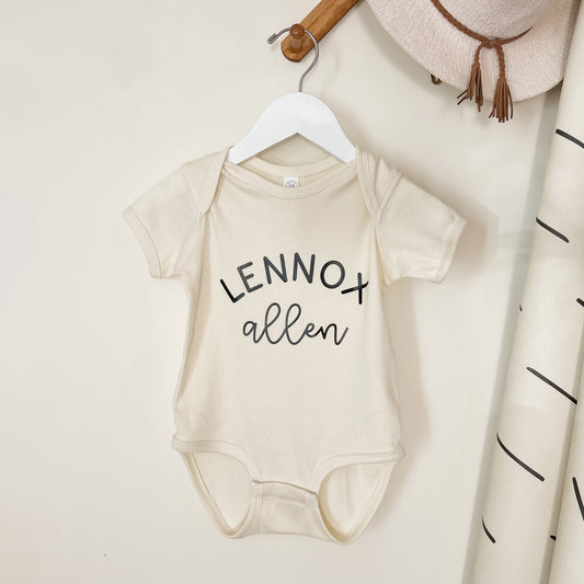 Custom Name Onesie or T-shirt